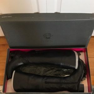 Vince Camuto Bendra Leather Over the Knee Boots